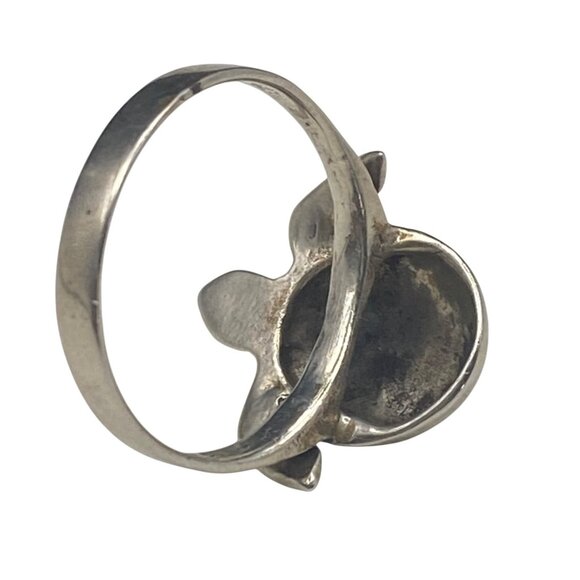 Sterling Silver Turtle Ring Size 8.5 Hatching Egg 4g Nature Rebirth Boho Unisex - Picture 9 of 10